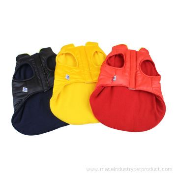 2021 Shinny Down Fabric thickened vest pet jacket